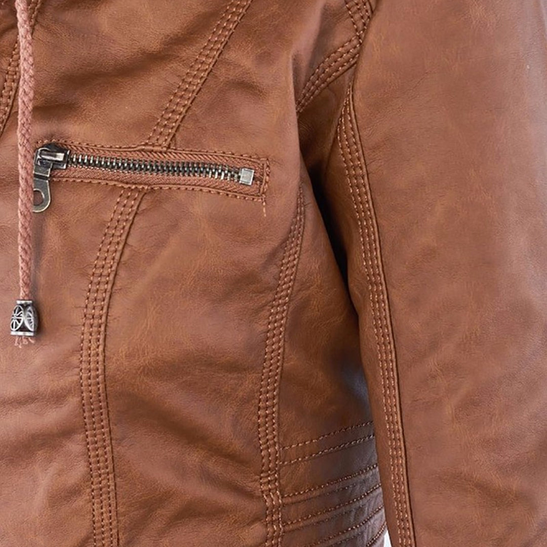 Monika™ | Veste en cuir robuste et élégante