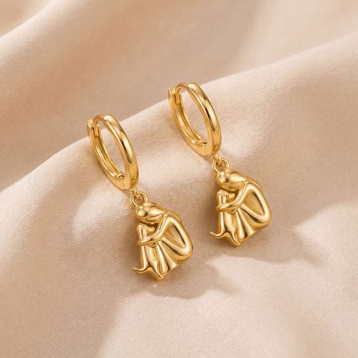 KIRA | Boucles d'oreilles Femme et Chien