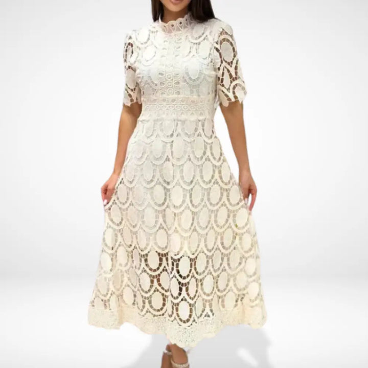Via | Robe longue avec dentelle élégante
