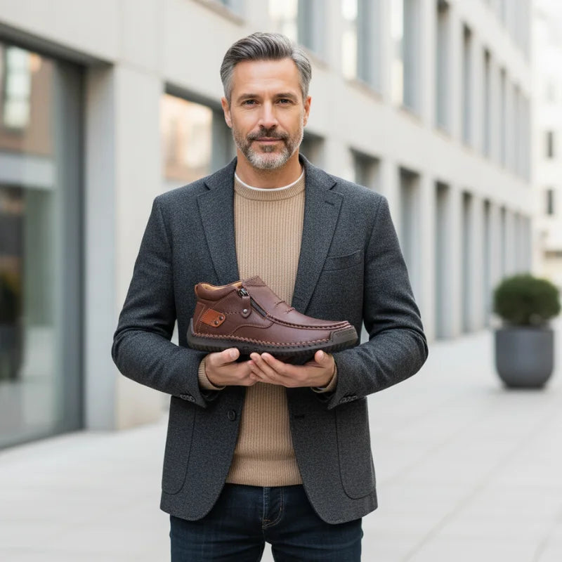 Barton • Chaussures en Cuir Fait Main avec Confort et Caractère