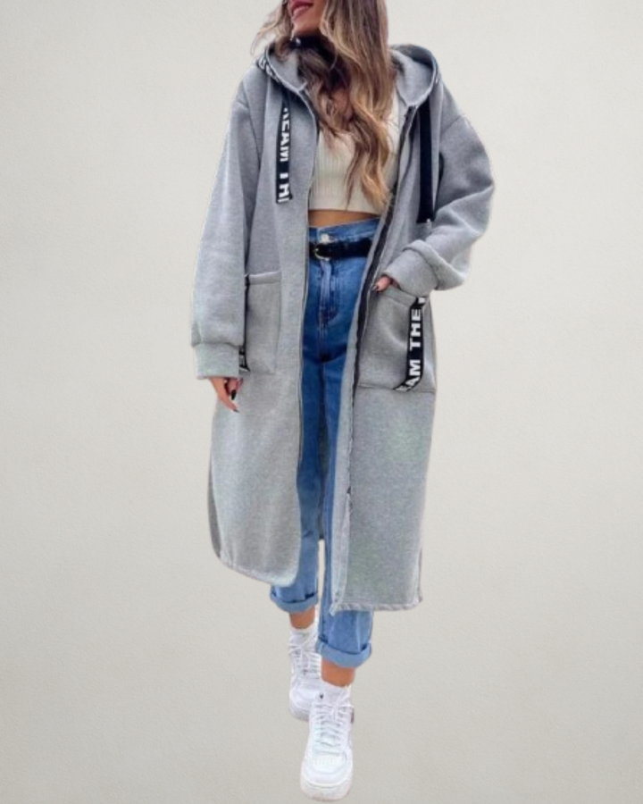 Marina | Sweat à capuche long