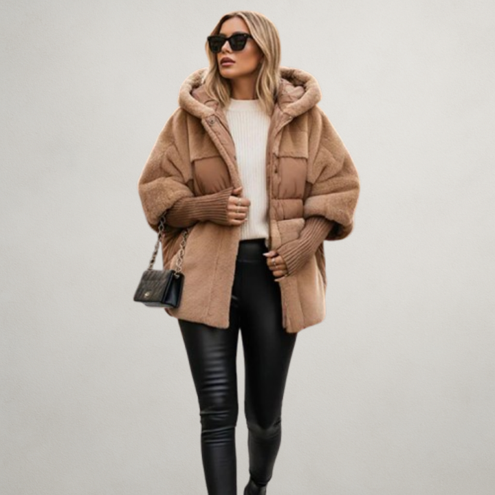 Alba | Veste matelassée oversize avec capuche
