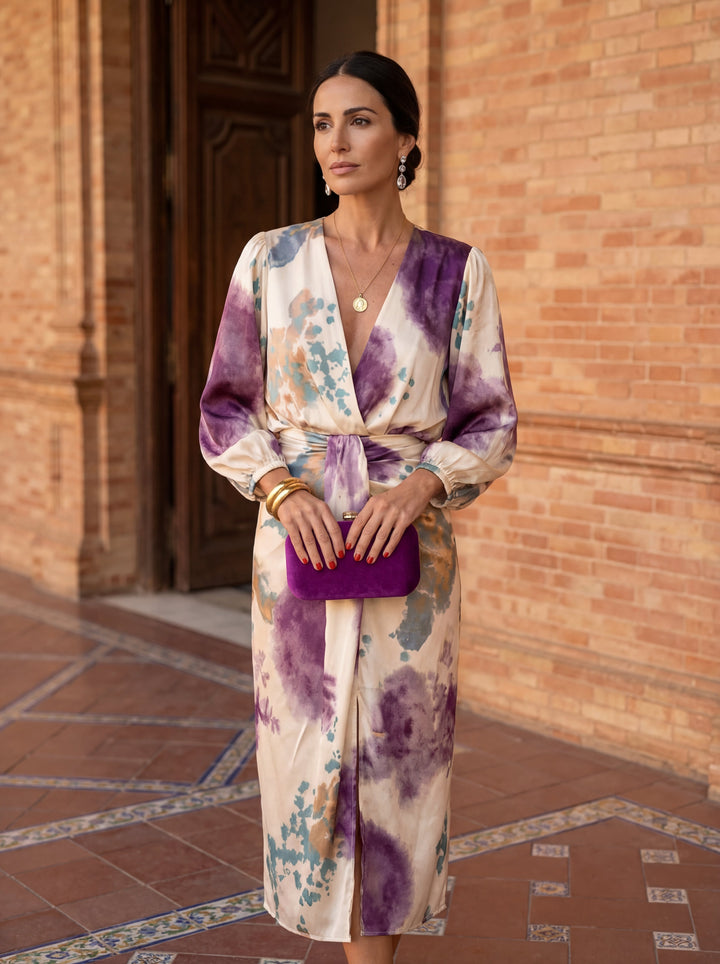 Valeria │ Robe à col en V