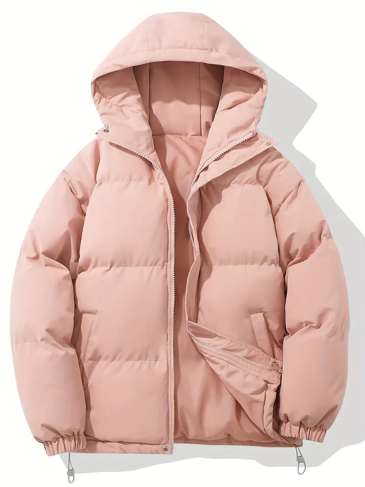 Anna - Manteau d'hiver matelassé avec capuche