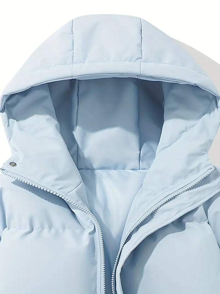 Anna - Manteau d'hiver matelassé avec capuche