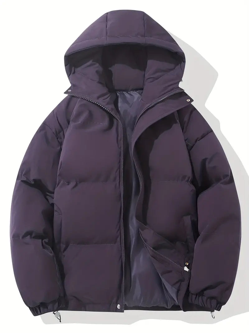Anna - Manteau d'hiver matelassé avec capuche