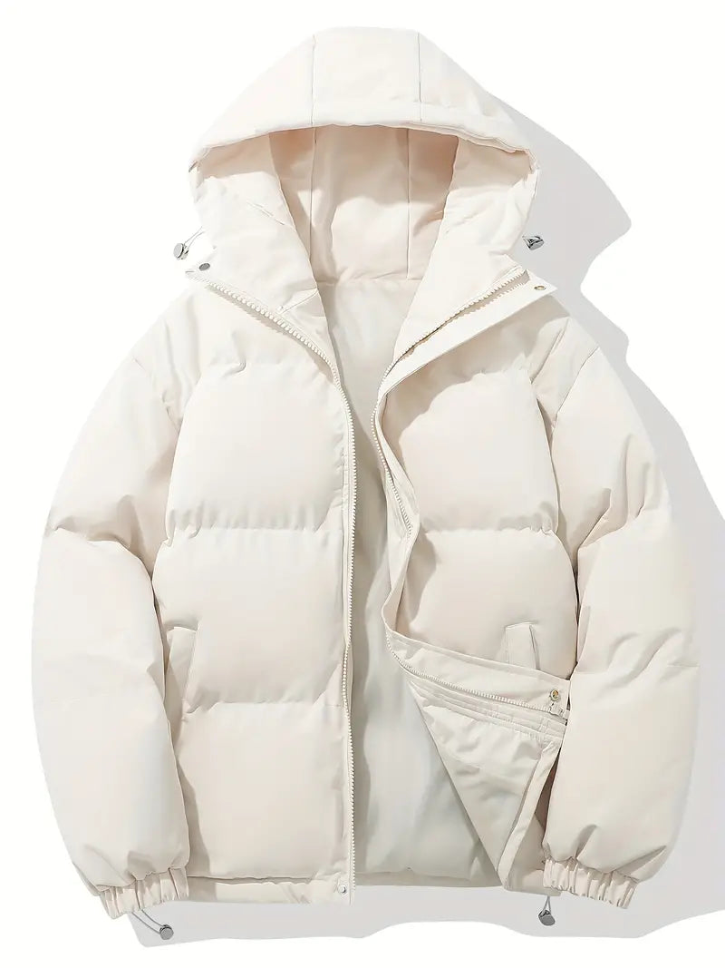 Anna - Manteau d'hiver matelassé avec capuche