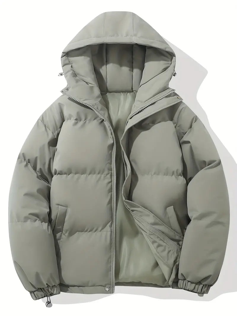 Anna - Manteau d'hiver matelassé avec capuche