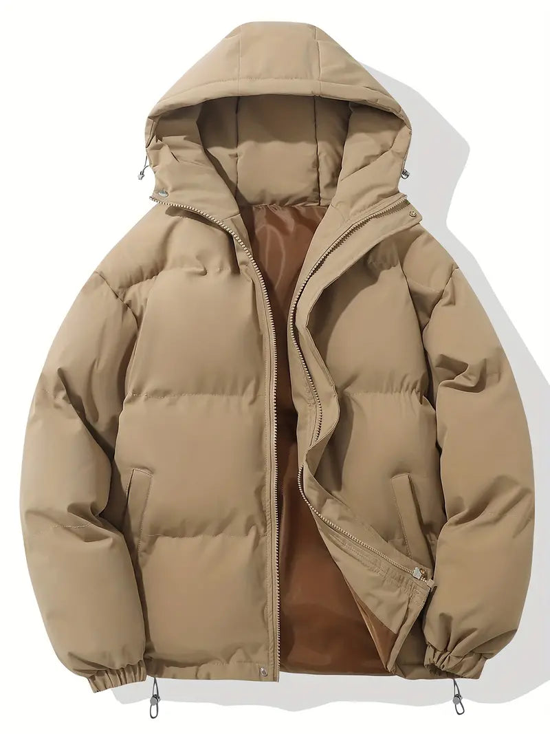 Anna - Manteau d'hiver matelassé avec capuche