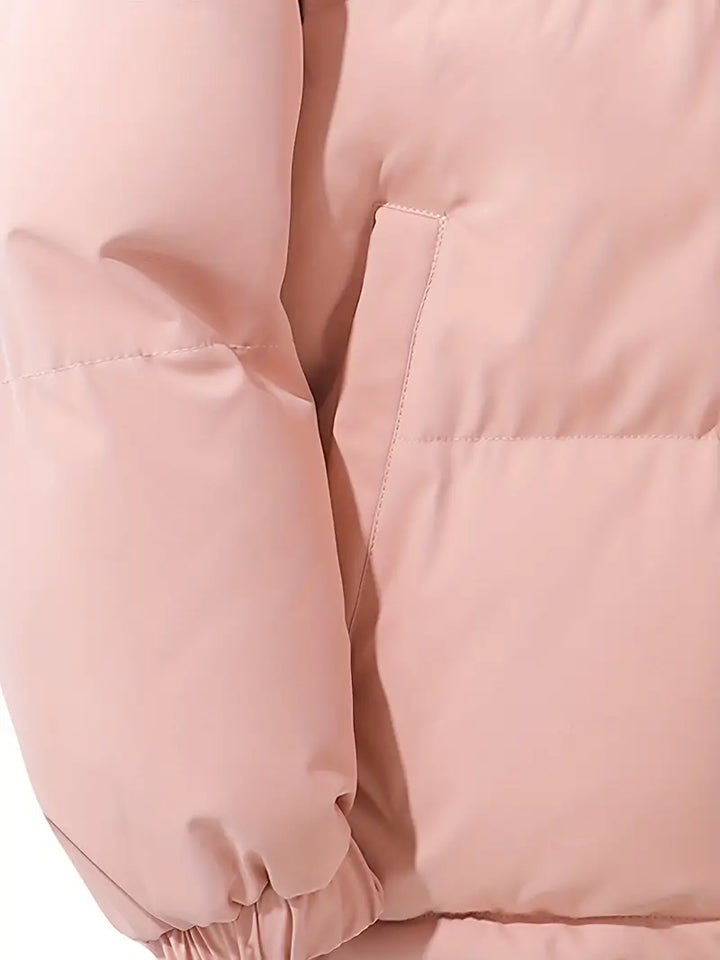 Anna - Manteau d'hiver matelassé avec capuche