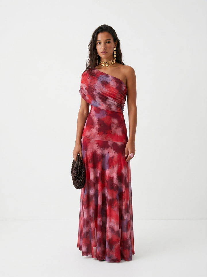 Carla | Élégante et simple robe maxi
