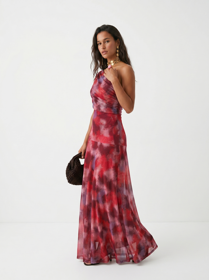Carla | Élégante et simple robe maxi