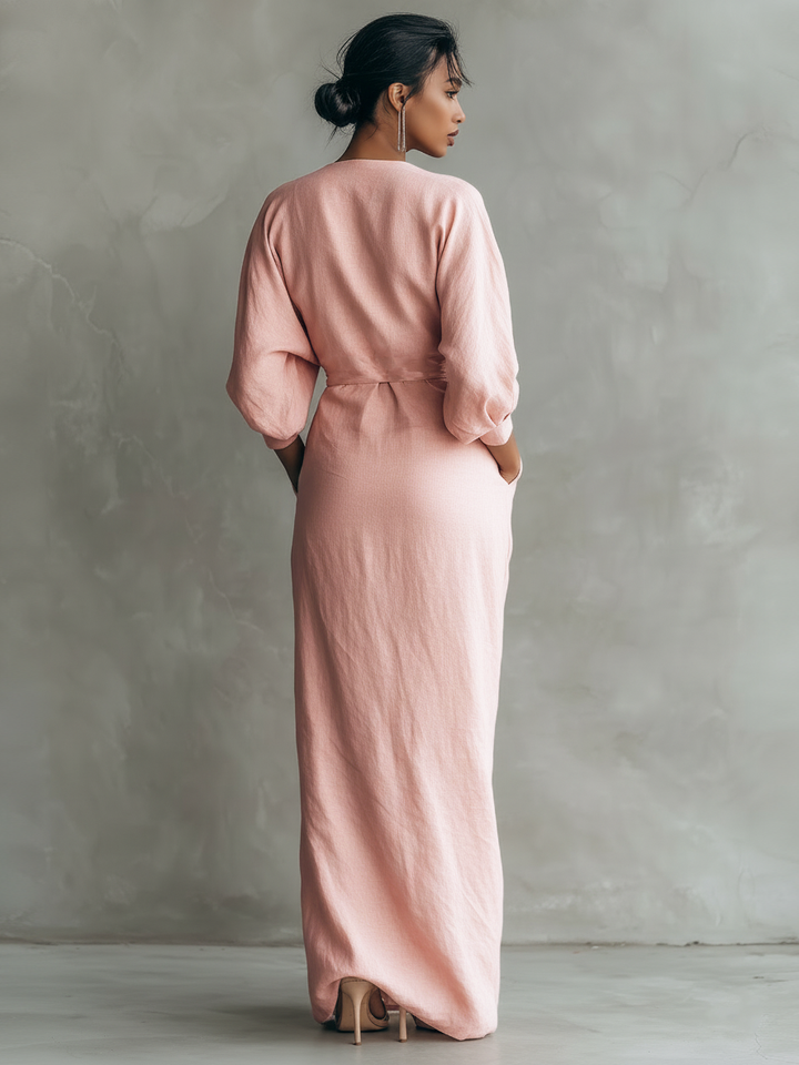 Robe Maxi  Rose Col V