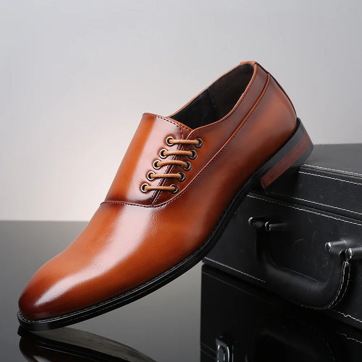 Chaussures Oxford en cuir pour hommes Bertolini