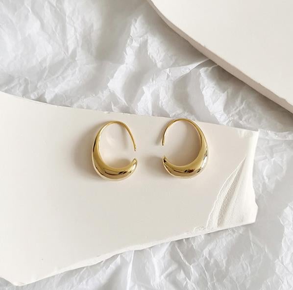 Boucles d'oreilles en Or et Argent Luxueuses