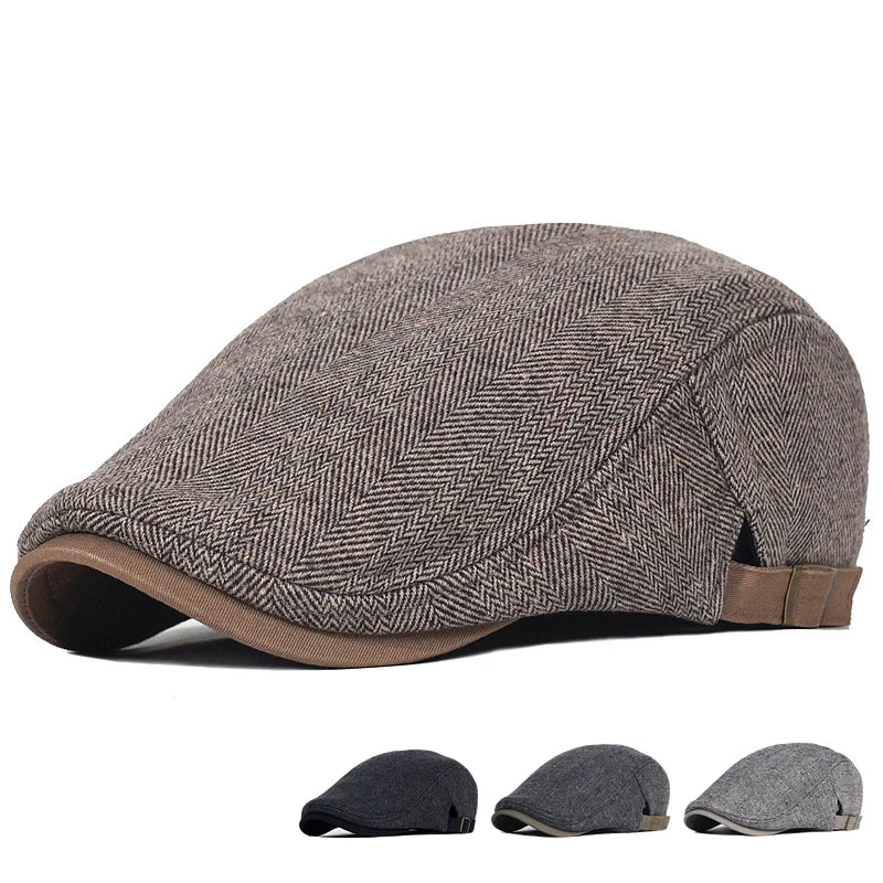 Bloom™ | Casquette Moderne pour Hommes avec Motif Chevron