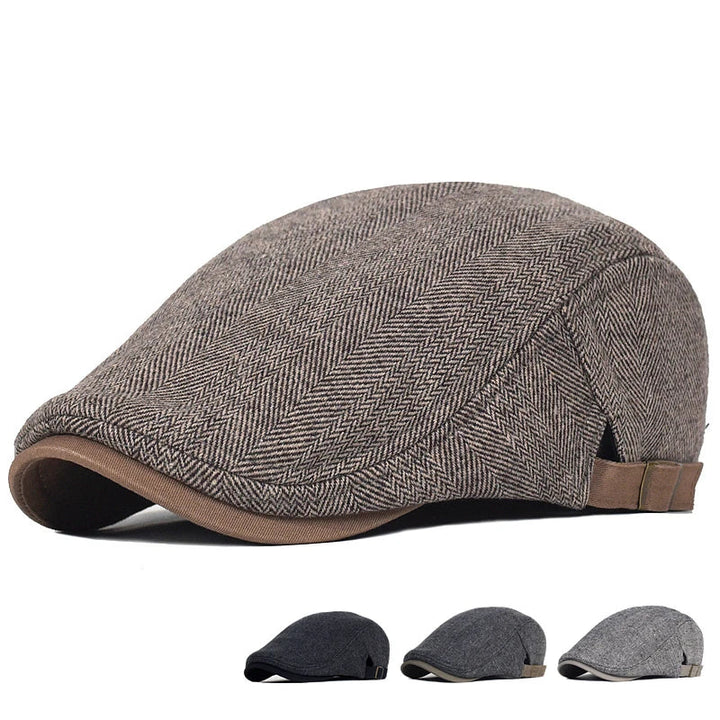 Bloom™ | Casquette Moderne pour Hommes avec Motif Chevron