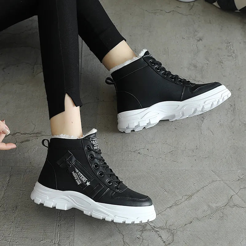 Chaussures Évolution Doublées en Laine Polaire