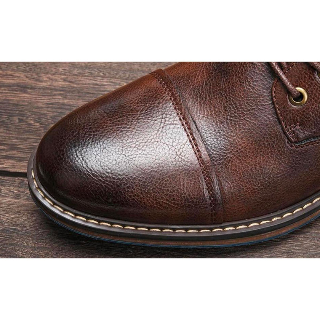 Ethan | Chaussures Oxford Artisanales en Cuir