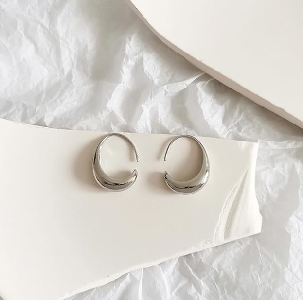 Boucles d'oreilles en Or et Argent Luxueuses