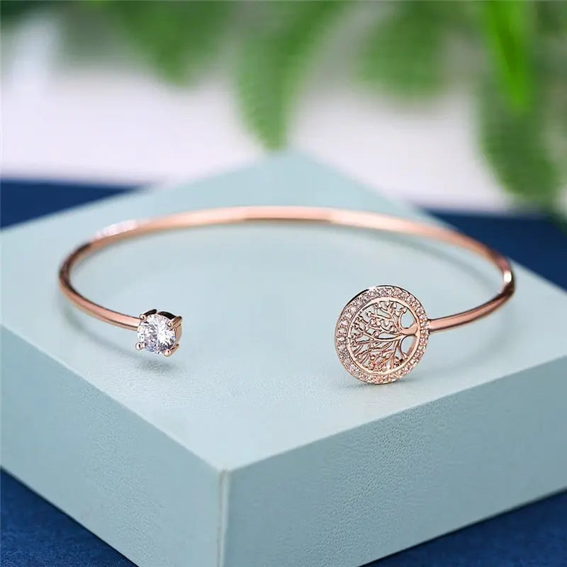 Bracelet Arbre de Vie Réglable Intemporel