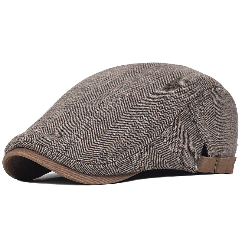 Bloom™ | Casquette Moderne pour Hommes avec Motif Chevron