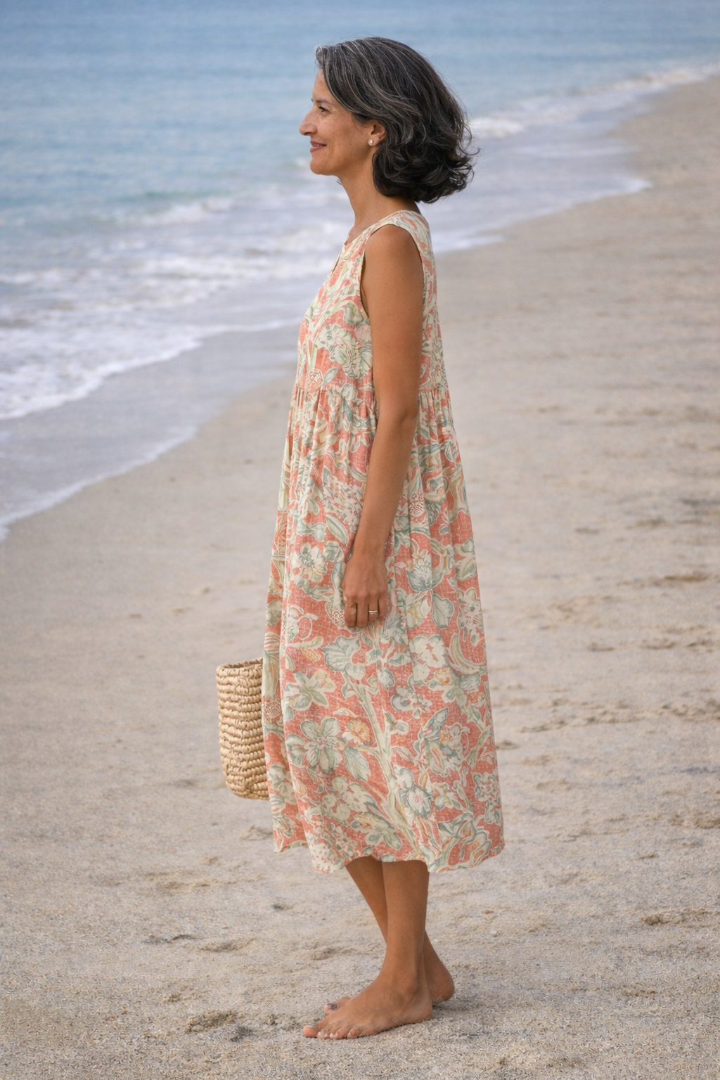 Belén | Robe Midi Fleurie