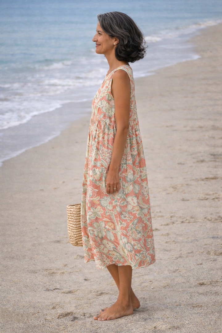 Belén | Robe Midi Fleurie