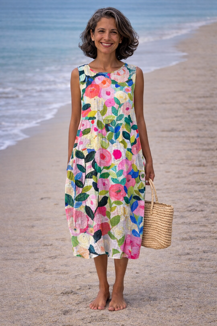 Ava | Robe Midi Florale