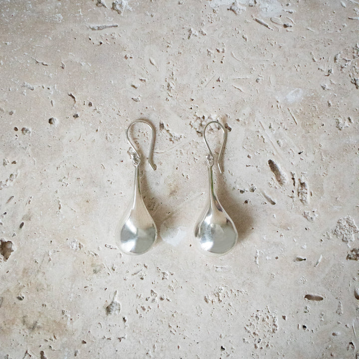 Boucles d'oreilles Pendantes en Forme de Goutte en Argent Sterling 925