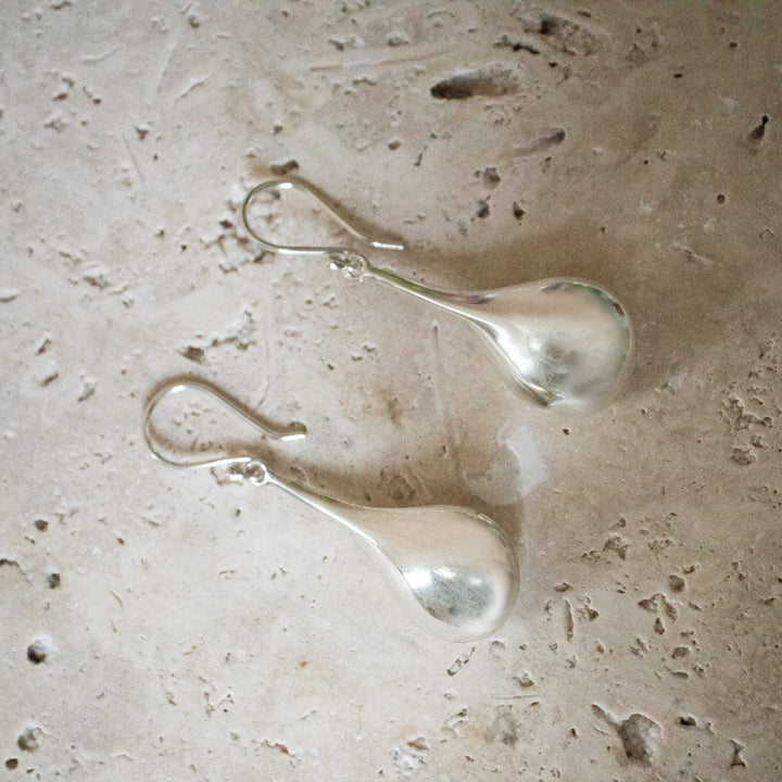 Boucles d'oreilles Pendantes en Forme de Goutte en Argent Sterling 925