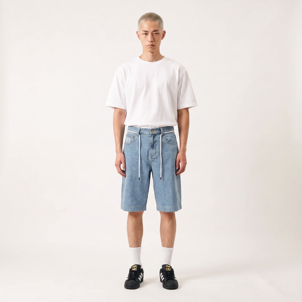 Aoi - Bermuda en Denim Japonais
