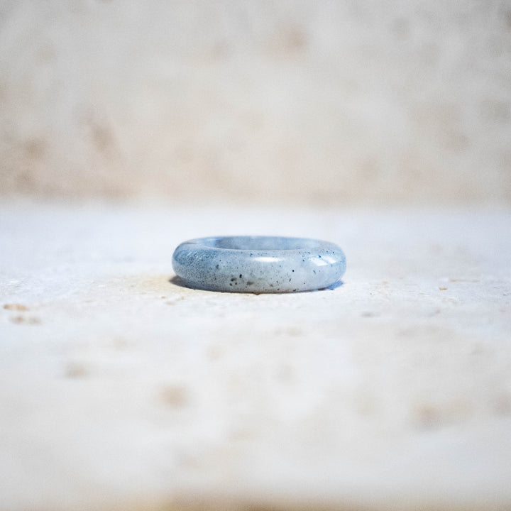 Bague en Labradorite – Bague Ovale Statement en Argent 925
