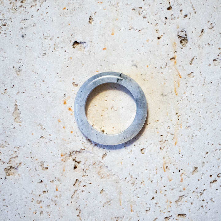 Bague en Labradorite – Bague Ovale Statement en Argent 925