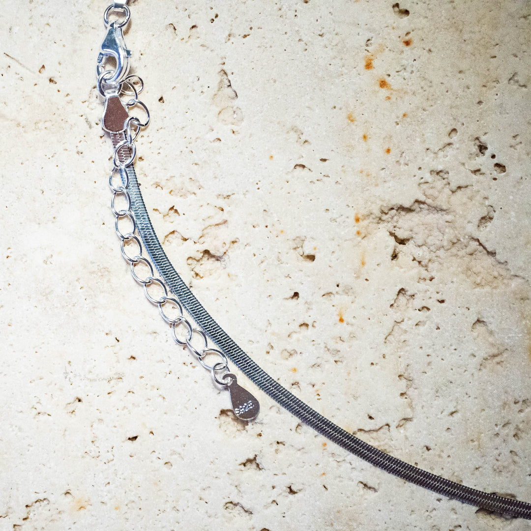 Collier Herringbone en Argent 925 Sterling