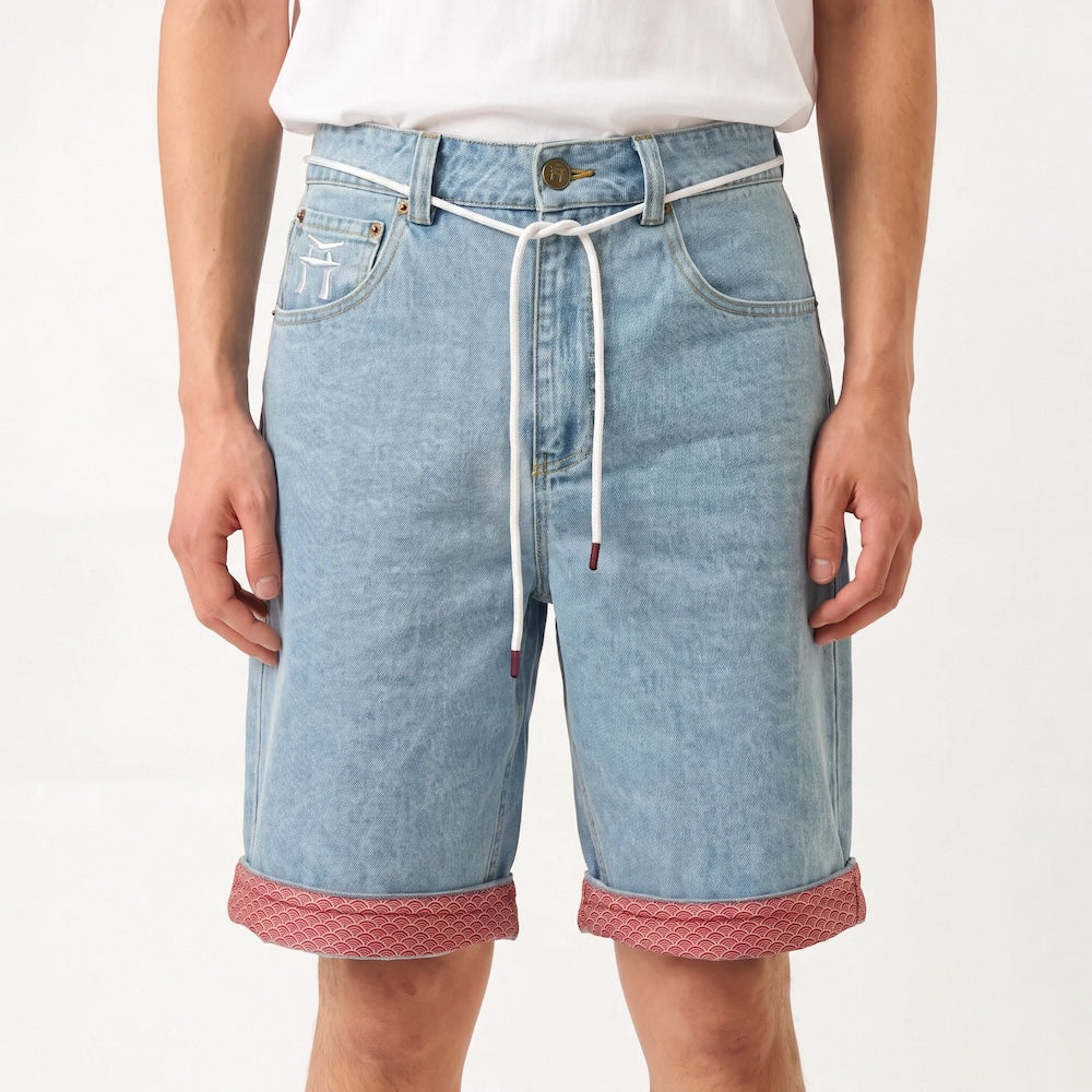Aoi - Bermuda en Denim Japonais
