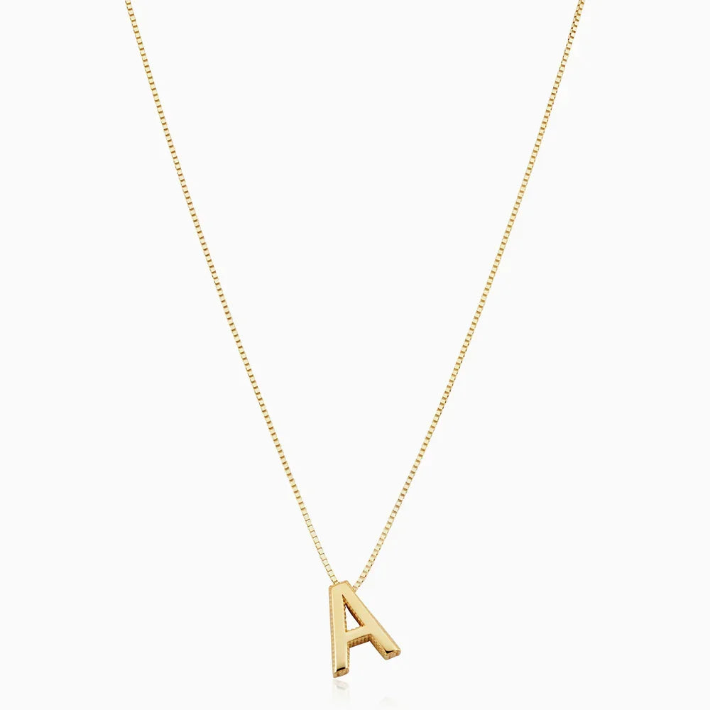 Collier Initiales Lettre d'Amour