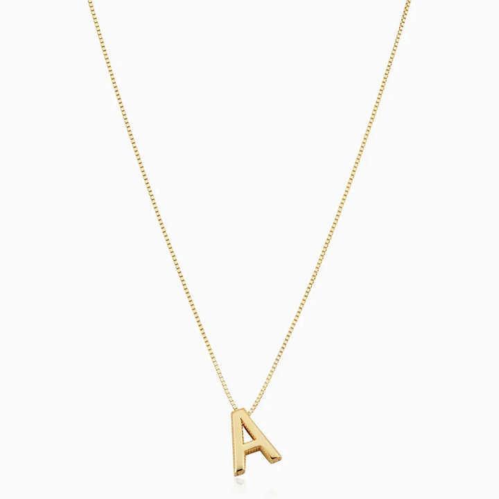 Collier Initiales Lettre d'Amour