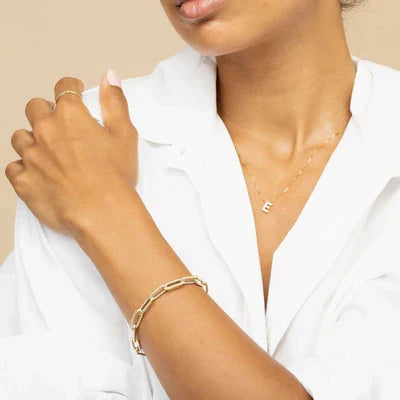 Collier Initiales Lettre d'Amour
