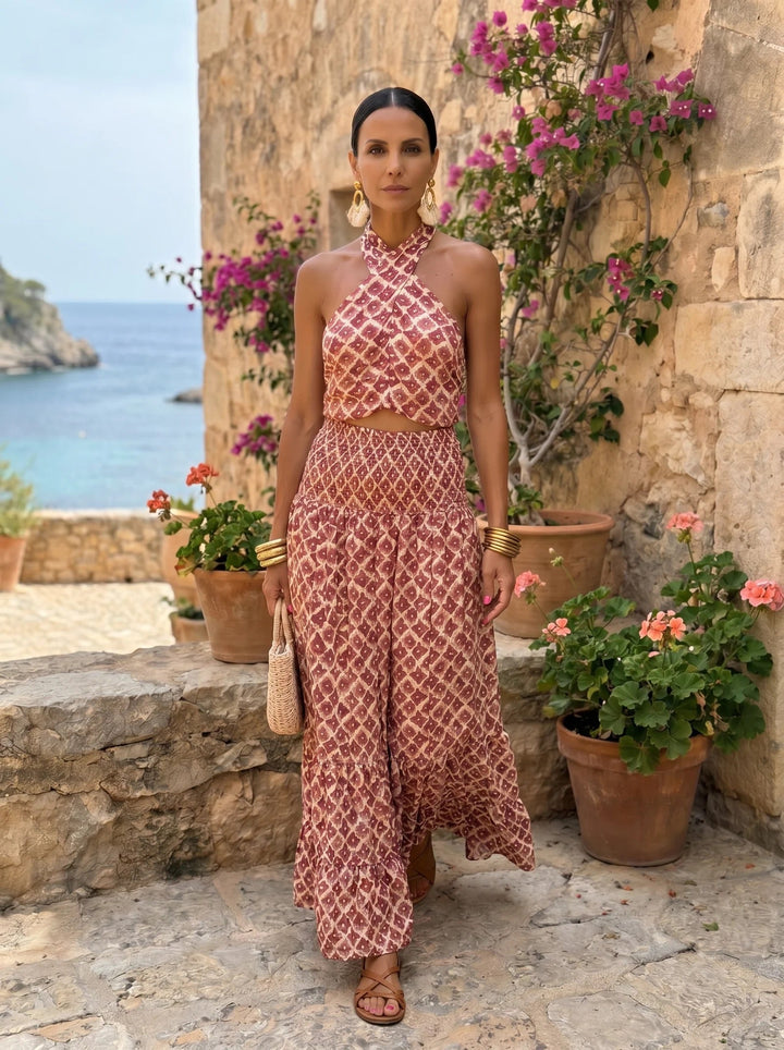 Elsa | Ensemble Élégant avec Design à Épaules Nues