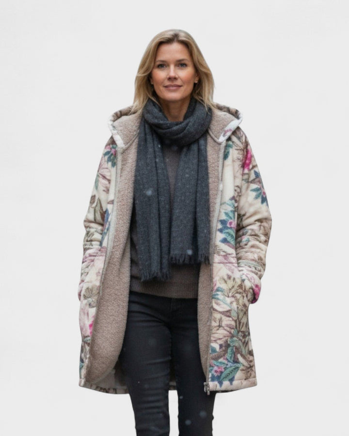 Ivy - Veste en Fleece Botanique Pastel