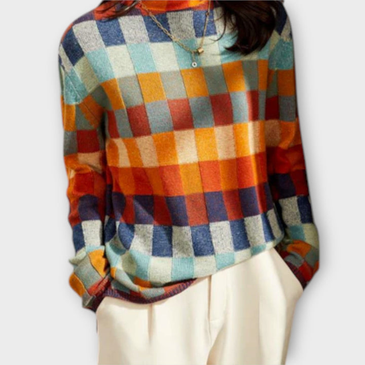 Erika - Pull en patchwork