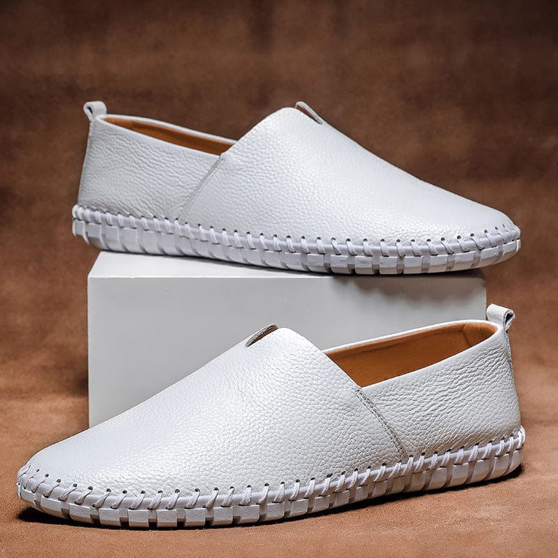 Monaco - Élégantes Espadrilles en Cuir