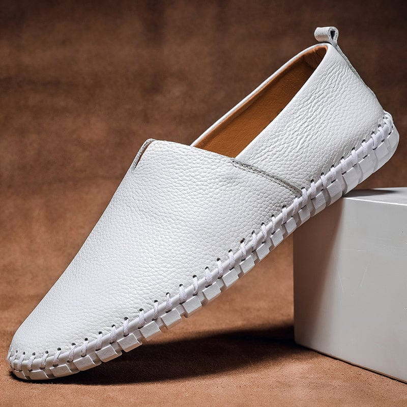 Monaco - Élégantes Espadrilles en Cuir