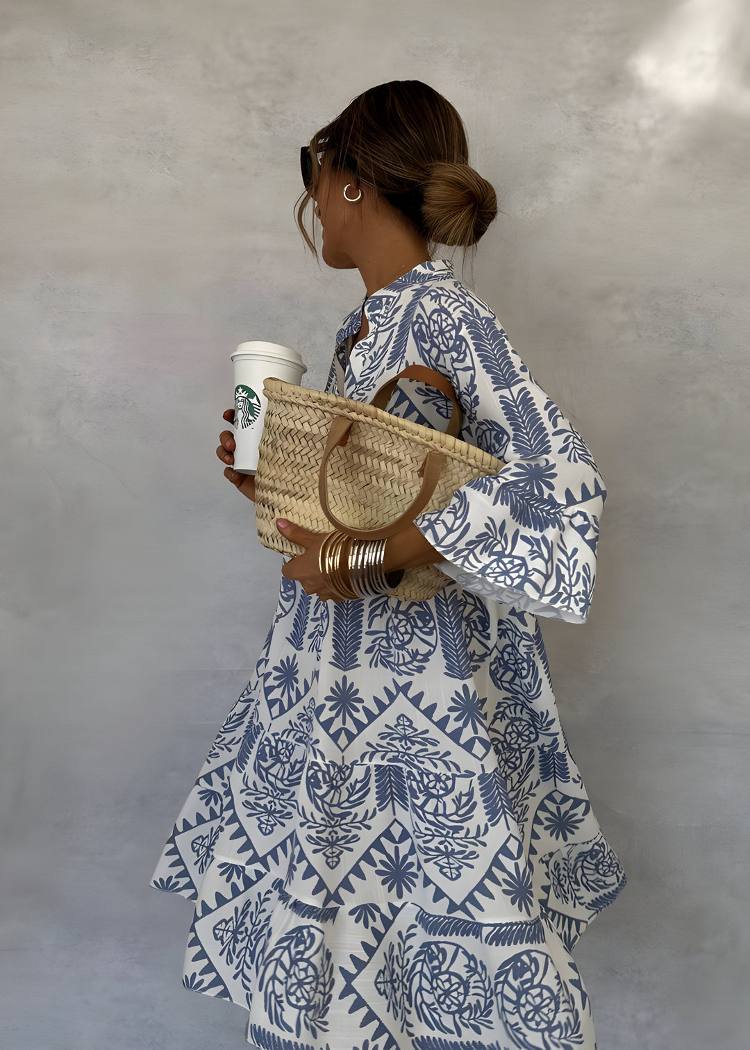 Idalina™ | Robe Tendance à Imprimé