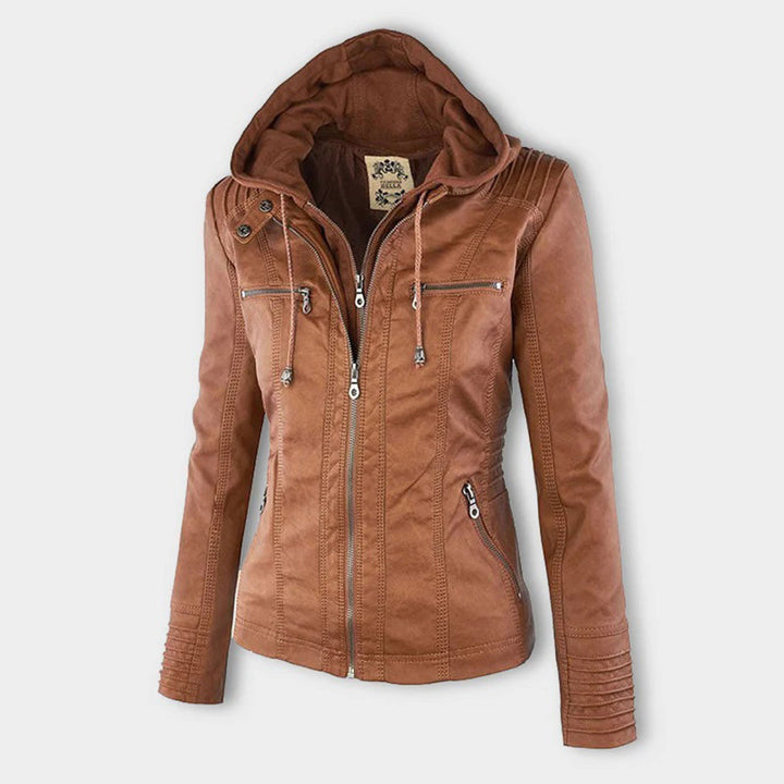 Monika™ | Veste en cuir robuste et élégante