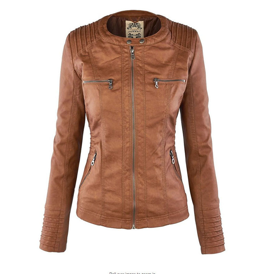 Monika™ | Veste en cuir robuste et élégante