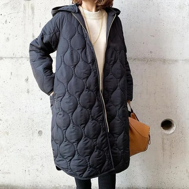 Saskia | Veste à capuche avec des détails raffinés