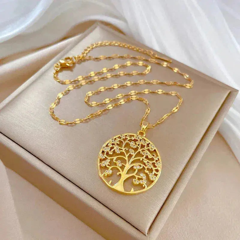 Pendentif Arbre de Vie en Or
