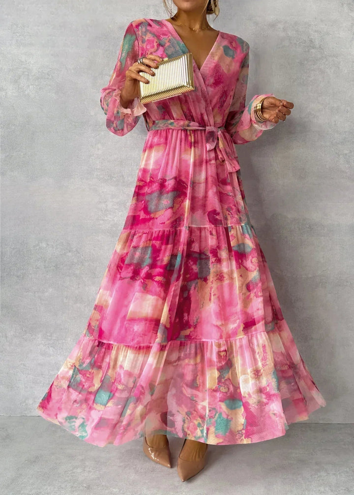 Hazel™ | Robe portefeuille à imprimé floral